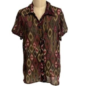 DRESSBARN  woman’s button up blouses size 18/20